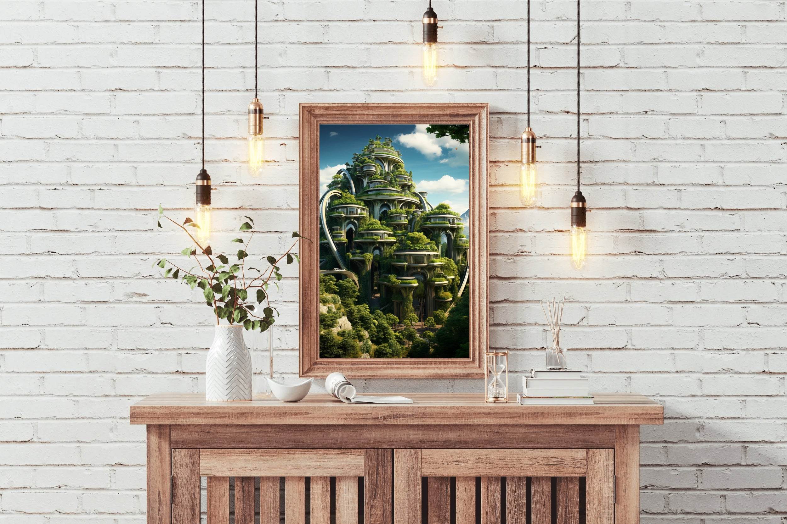 Planet Alpha Wall Art - beink online art store