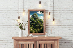 Planet Alpha Wall Art - beink online art store