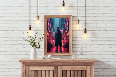 Cyberpunk Boy Wall Art - beink online art store