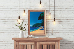 Coastal Bliss Modern Wall Art