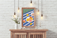 Plate of Lemon And Orange Wall Art