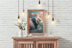 Painting of Fantasy Elephant Wall Art