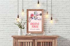 Giggle Juice Wall Art