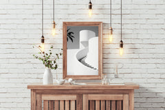 Concrete Walls White Wall Art