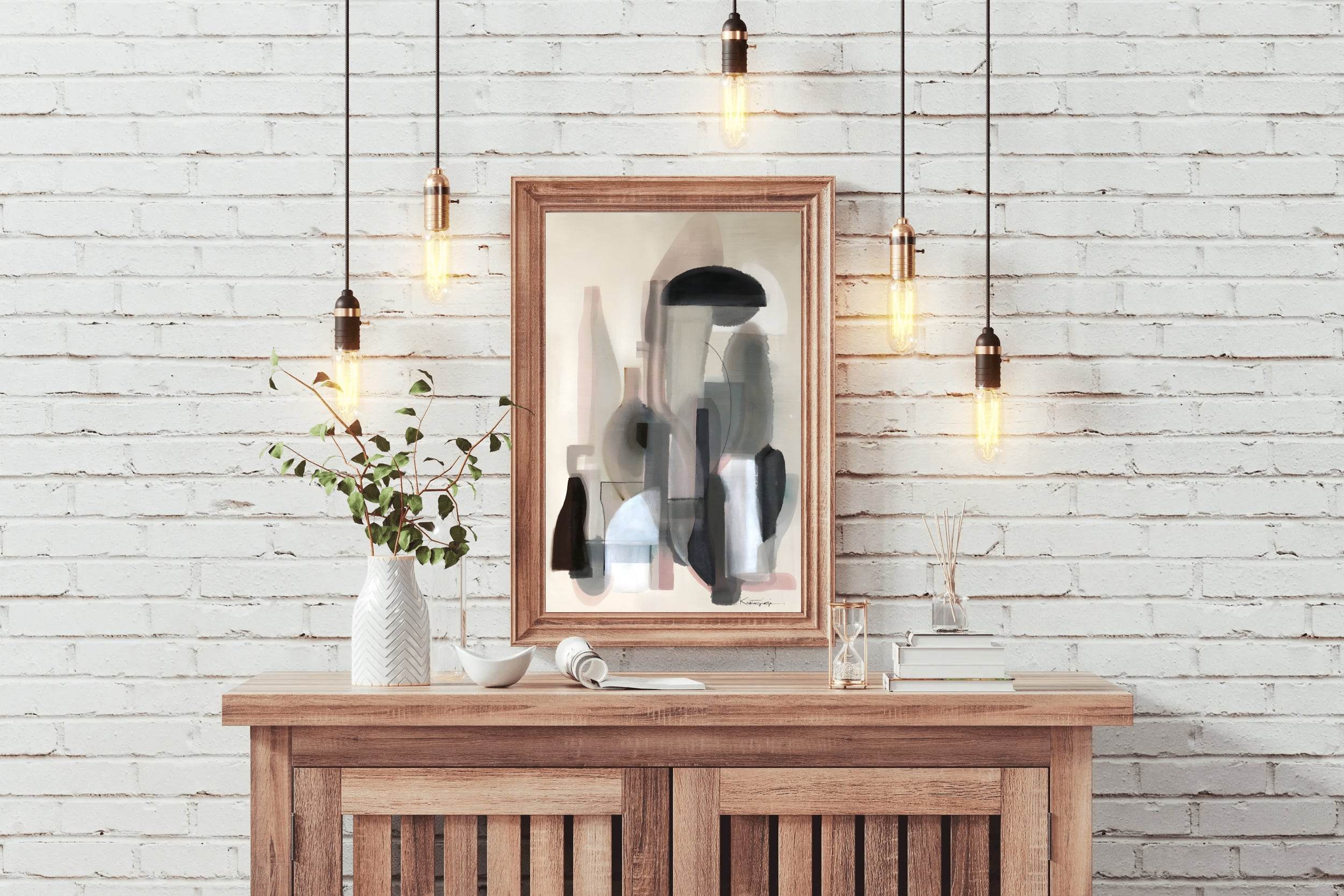 Geometric Composition Modern Wall Art - beink online art store