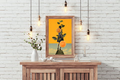 Modern Elegant Lady Abstract Wall Art