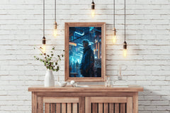 Anime Cyberpunk Wall Art - beink online art store