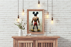 Mickey the Mighty Wall Art