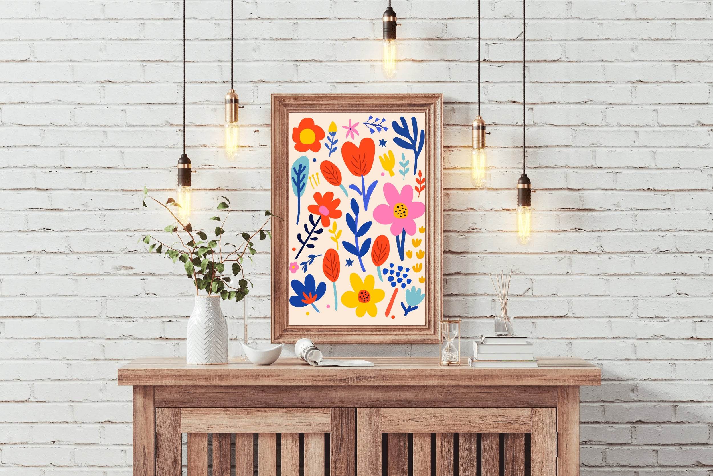 Painting Marigolds Wall Art - beink online art store