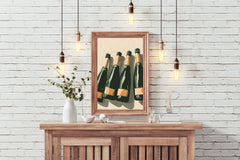 Vip Champagne Wall Art