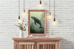 Humpback Whale Animal Wall Art