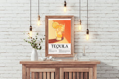 Distilled Tequila Drink Wall Art