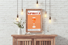 Spritz Cocktail In Glass Wall Art