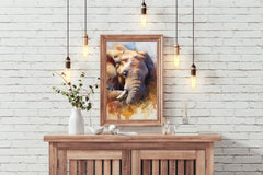 Elephant Animal Wall Art