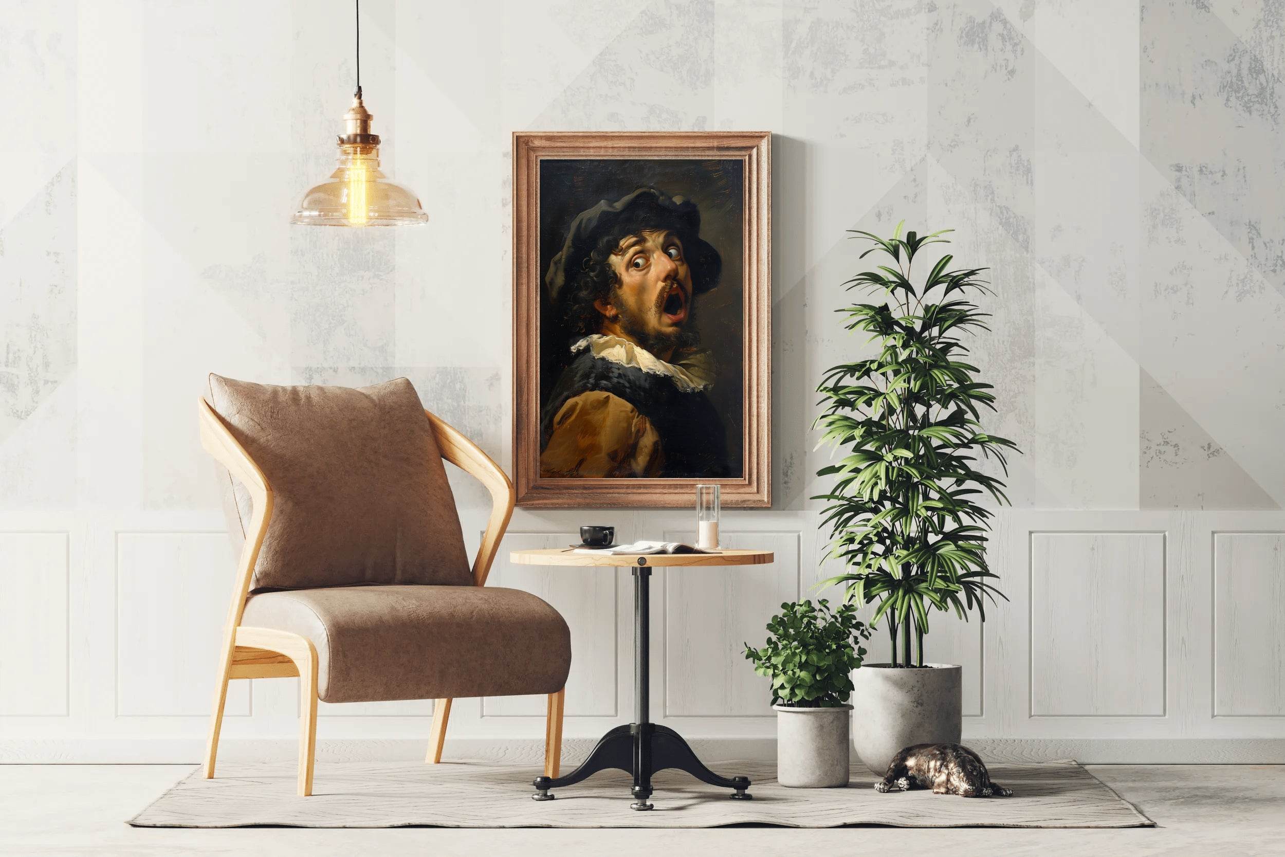 Painting Of Sir Vancalot Wall Art - beink online art store