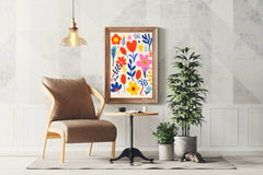 Painting Marigolds Wall Art - beink online art store