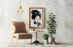 Japanese Geisha Wall Art