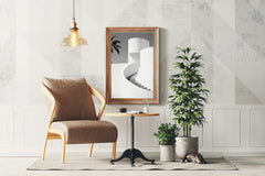 Concrete Walls White Wall Art