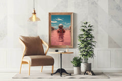 Astronaut diving Wall Art - beink online art store