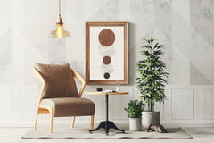 Geometric Circular Abstract Wall Art