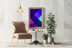 LED Style Abstract Wall Art