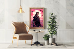 Samurai traditional Anime Wall Art - beink online art store