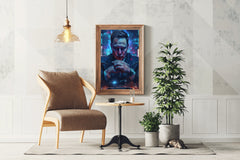 3D Image of Elon Musk Wall Art