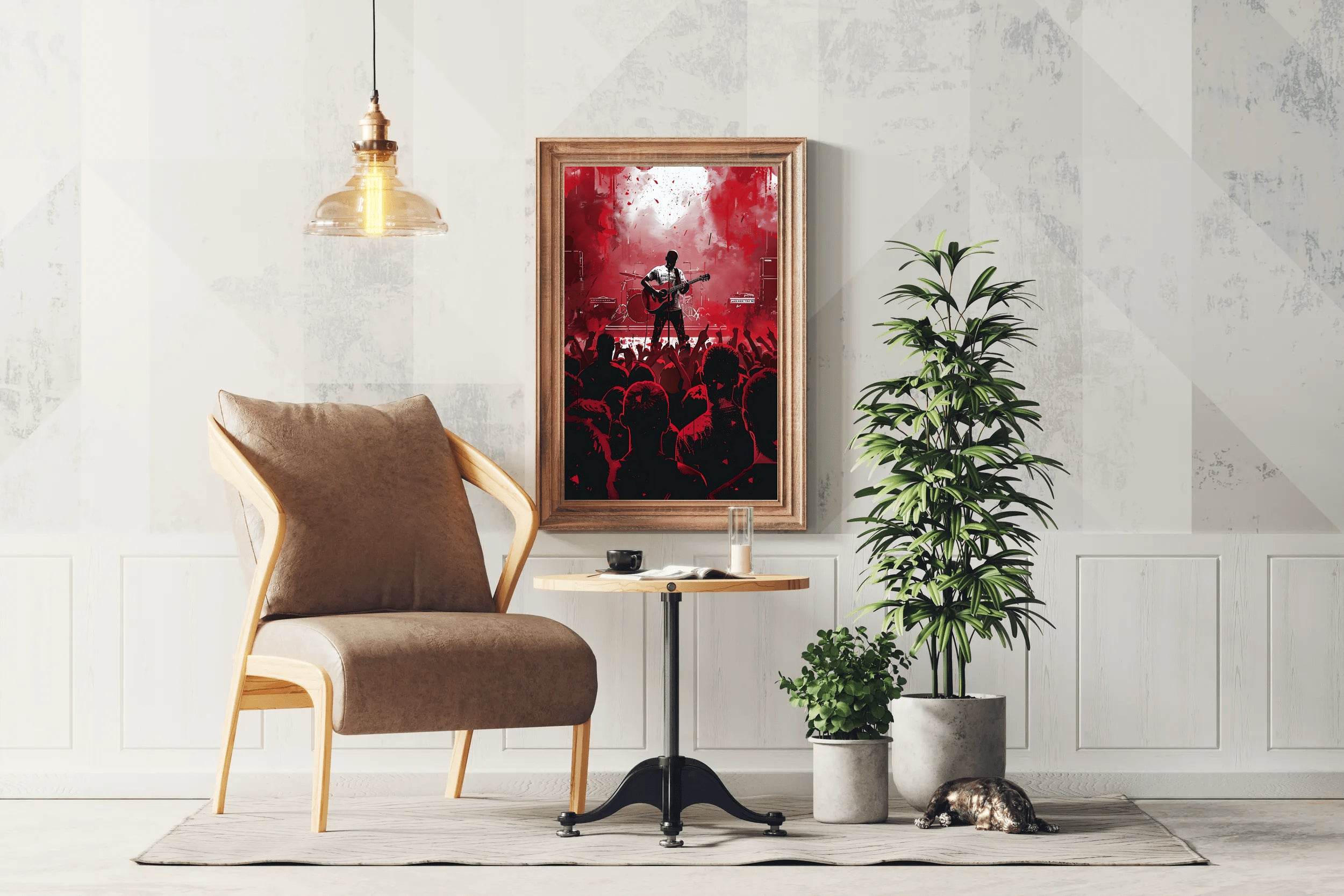 Heavy Metal Music Concert Wall Art - beink online art store