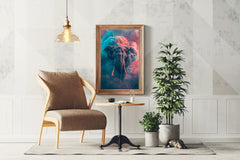 Indian Elephant Animal Wall Art