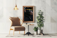 Gorilla With Sunglasses Wall Art