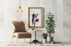 Colorful Bird Wall Art