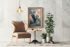 Painting of Fantasy Elephant Wall Art