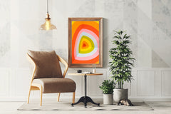 Colorful Paper Abstract Wall Art