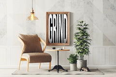 Grind Image Wall Art