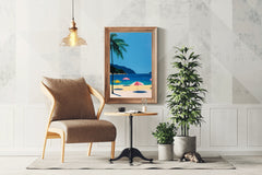 Summer Vibes Modern Wall Art