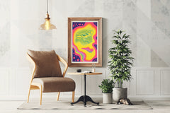 Psychedelic Painting Wall Art