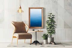 Evening Sea View Abstract Wall Art