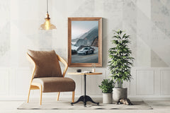 Porsche 911G Silver Wall Art