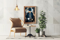 Donald Duck Cartoon Wearing Tuxedo Wall Art