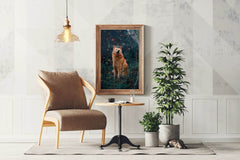 Finnish Spitz Animal Wall Art - beink online art store