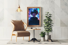 Anime character Using VR Wall Art - beink online art store