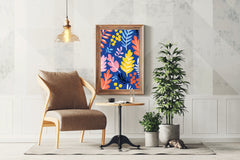 Different Colorful Leaves Wall Art