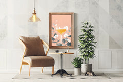 Glass of Orange Juice Wall Art