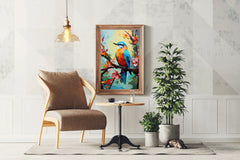 Bee Eater Bird Painting