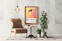 Pina Colada Cocktail Wall Art