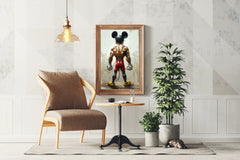 Mickey the Mighty Wall Art