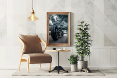 Modern Motorcycle Wall Art