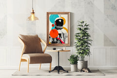 Astronaut Canvas Print Artwork - beink online art store