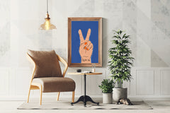 Symbol of Peace And Friendship Wall Art