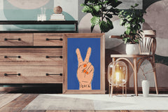 Symbol of Peace And Friendship Wall Art